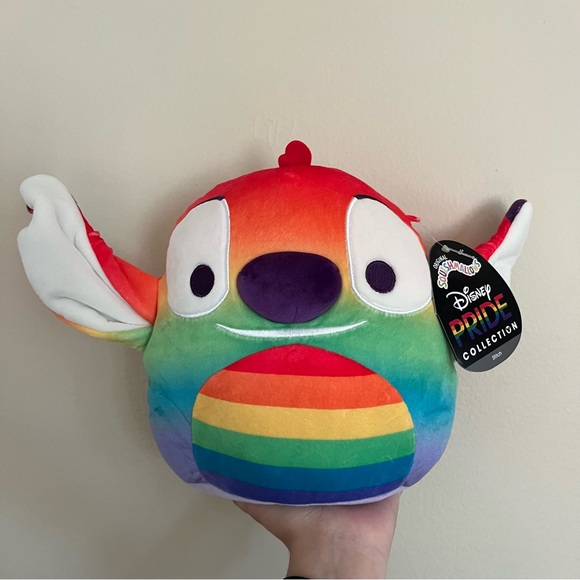 Squishmallows Other - NWT 8” Disney Pride Stitch Squishmallow